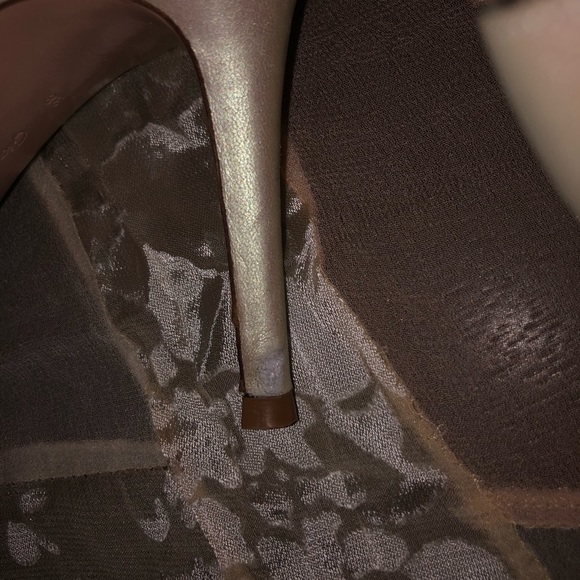 Gianvito Rossi Portofino Sandals Pearl White 38 - Picture 7 of 13